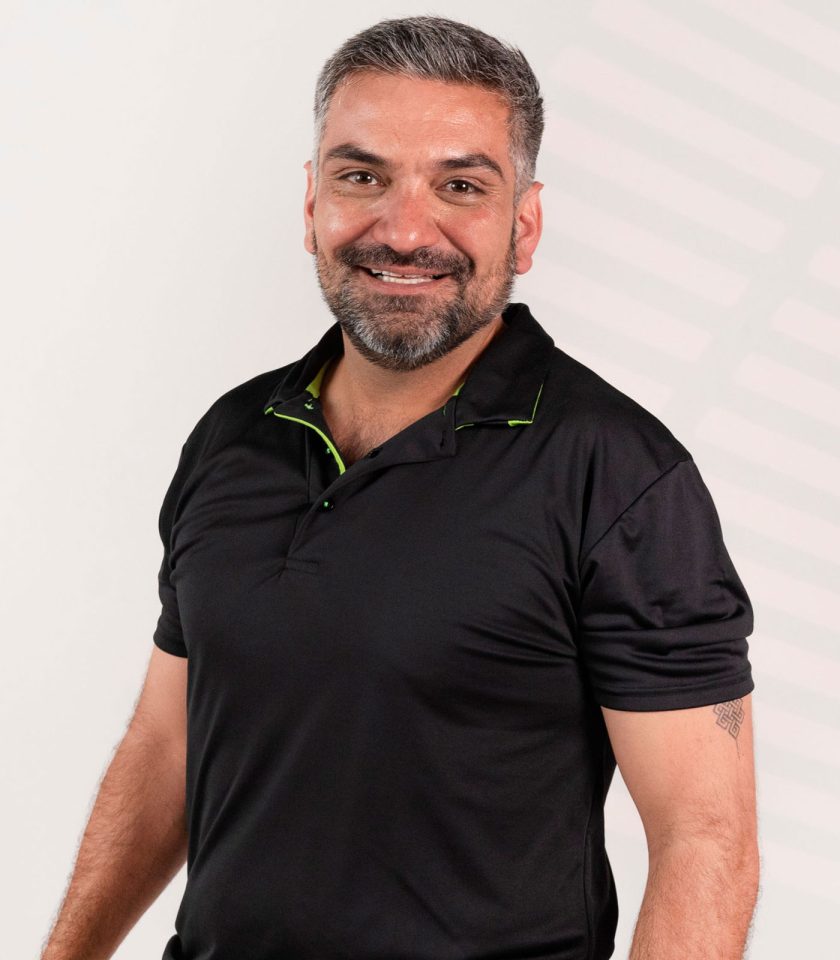 Black Dry Fit Polo Shirt - Gold Champion