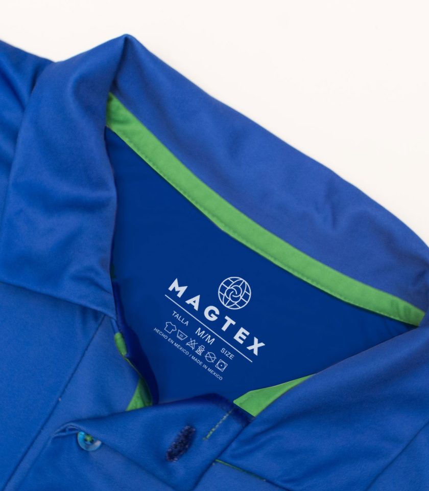 Blue Dry Fit Polo Shirt – Gold Champion - Image 2