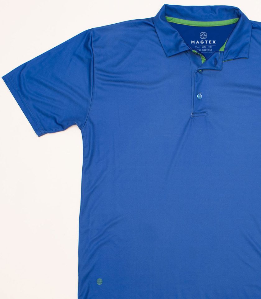 Blue Dry Fit Polo Shirt – Gold Champion - Image 3