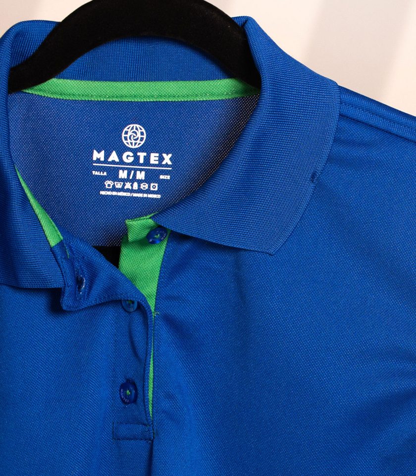 Men's Royal Blue Pique Polo Shirt - Champ Fit - Image 2