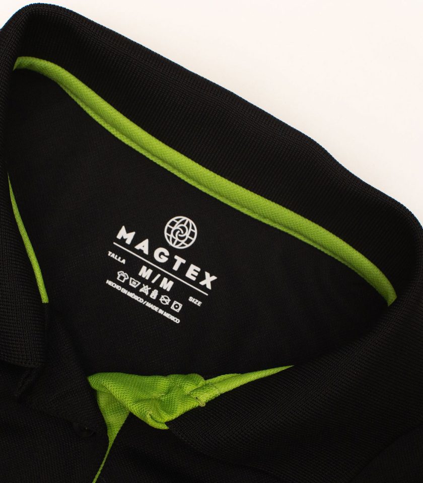 Women's Black Pique Polo Shirt - Champ Fit - Image 2