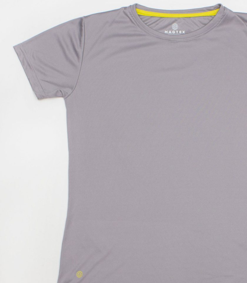 Gray Dry Fit T-Shirt - Gold Victory - Image 2