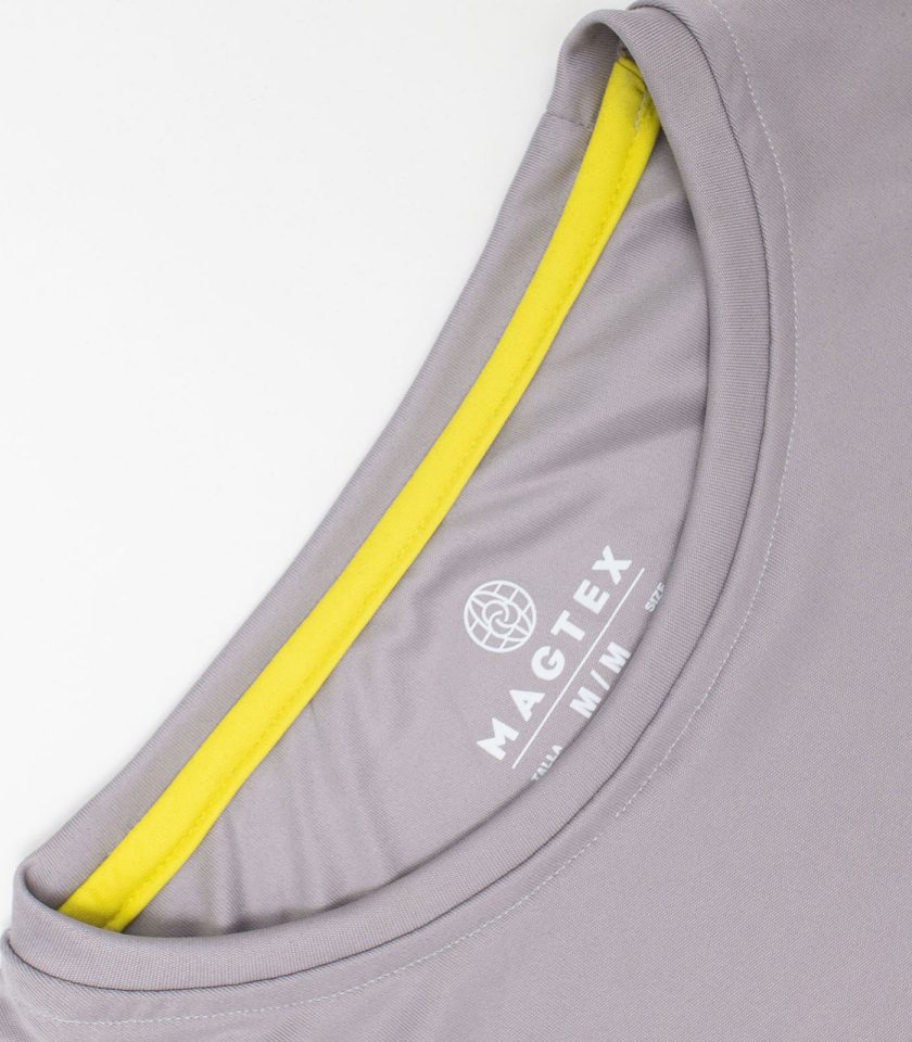 Gray Dry Fit T-Shirt - Gold Victory - Image 4