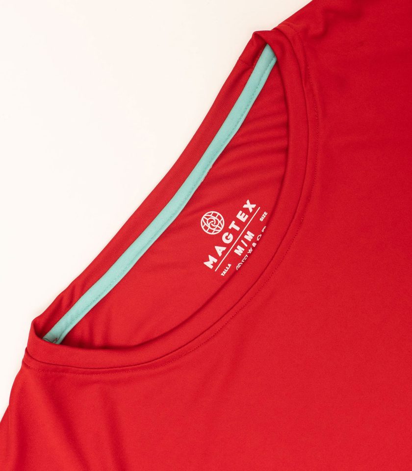 Red Dry Fit T-Shirt - Gold Victory - Image 4