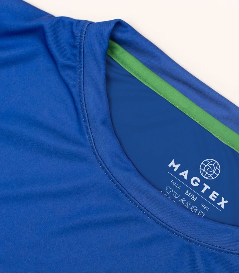 Royal Blue Dry Fit T-Shirt - Gold Victory - Image 3
