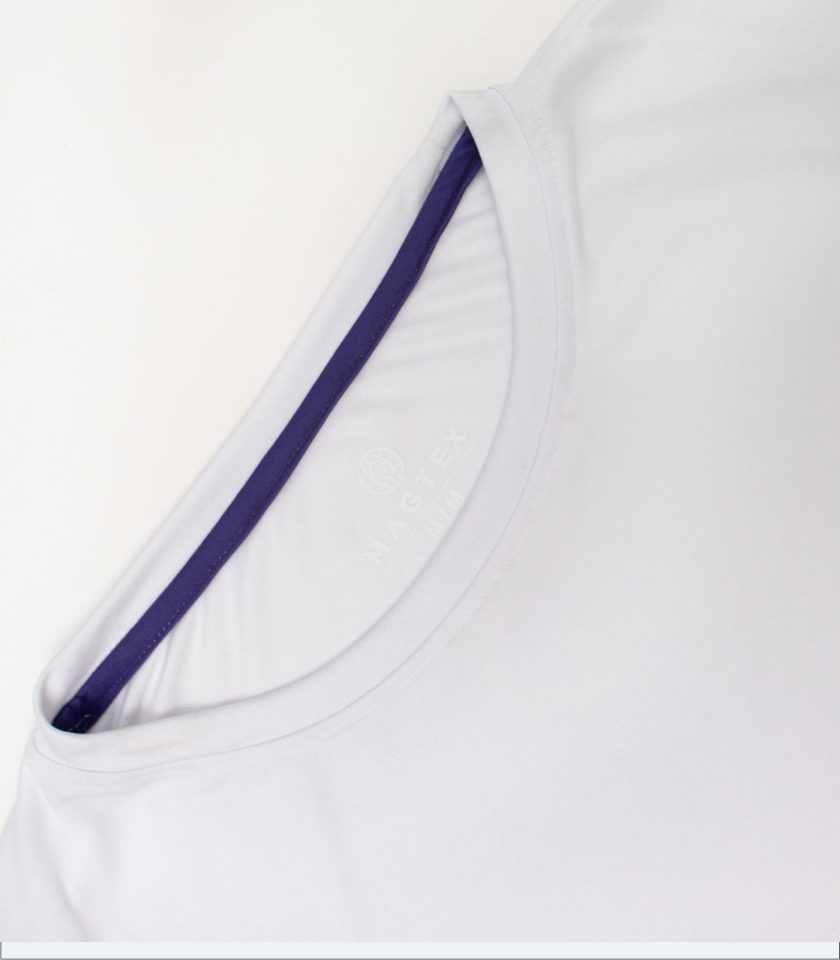 White Dry Fit T-Shirt - Gold Victory - Image 4