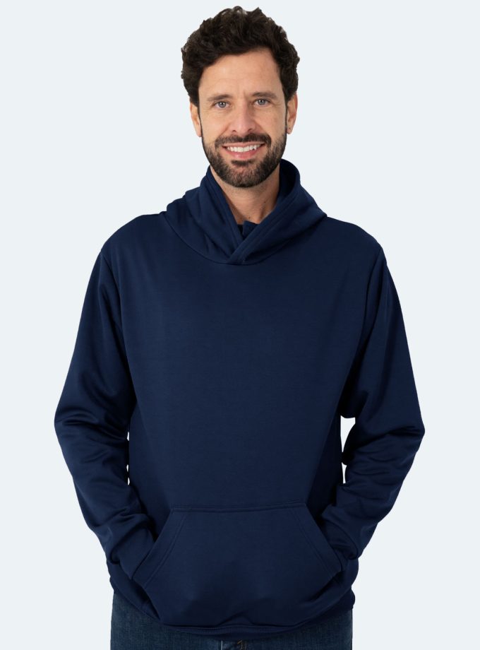 Men's Navy Blue Hoodie
