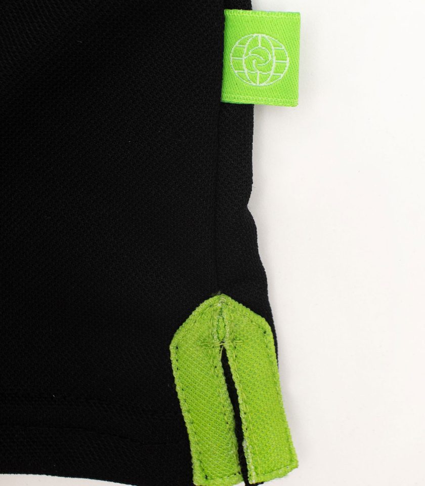 Men's Black Pique Polo Shirt - Champ Fit - Image 4