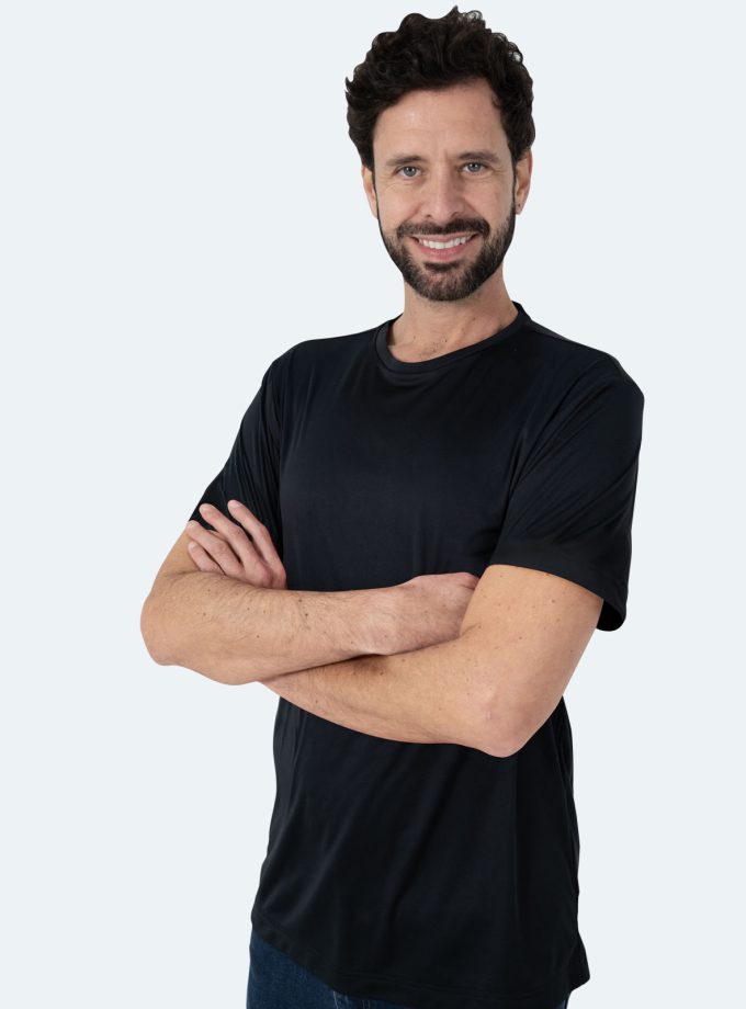 Men’s Black Dry Fit T-Shirt