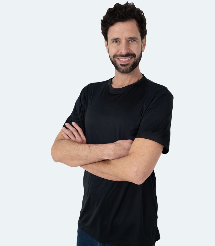 Men’s Black Dry Fit T-Shirt