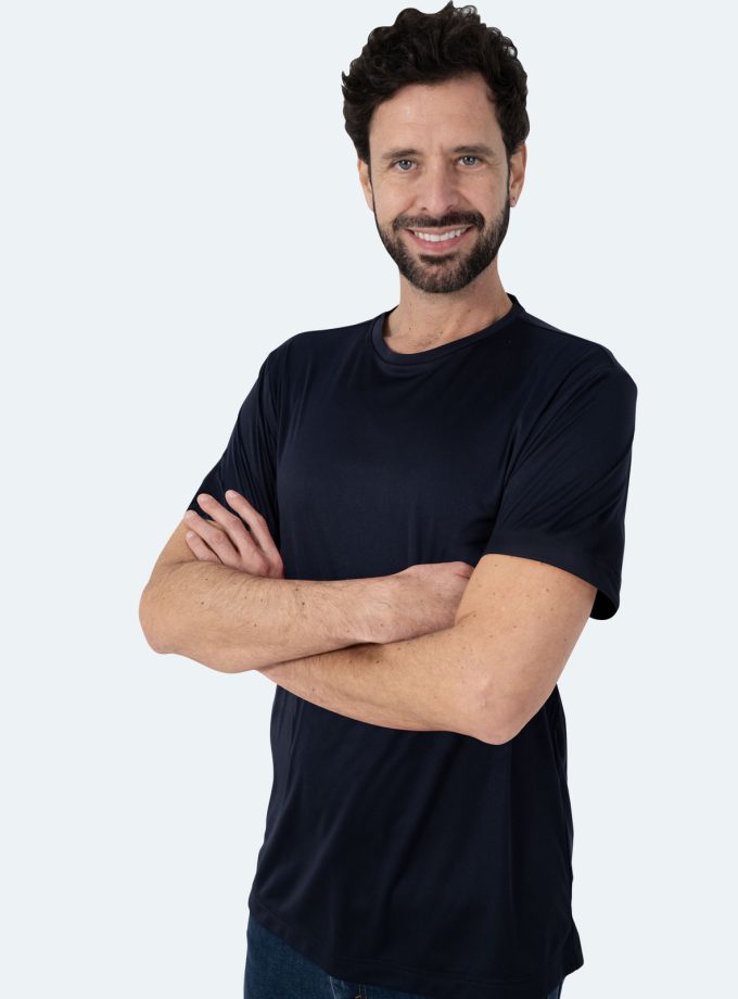 Men’s Navy Blue Dry Fit T-Shirt