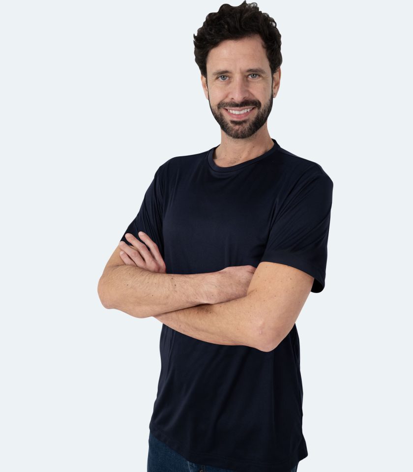 Men’s Navy Blue Dry Fit T-Shirt