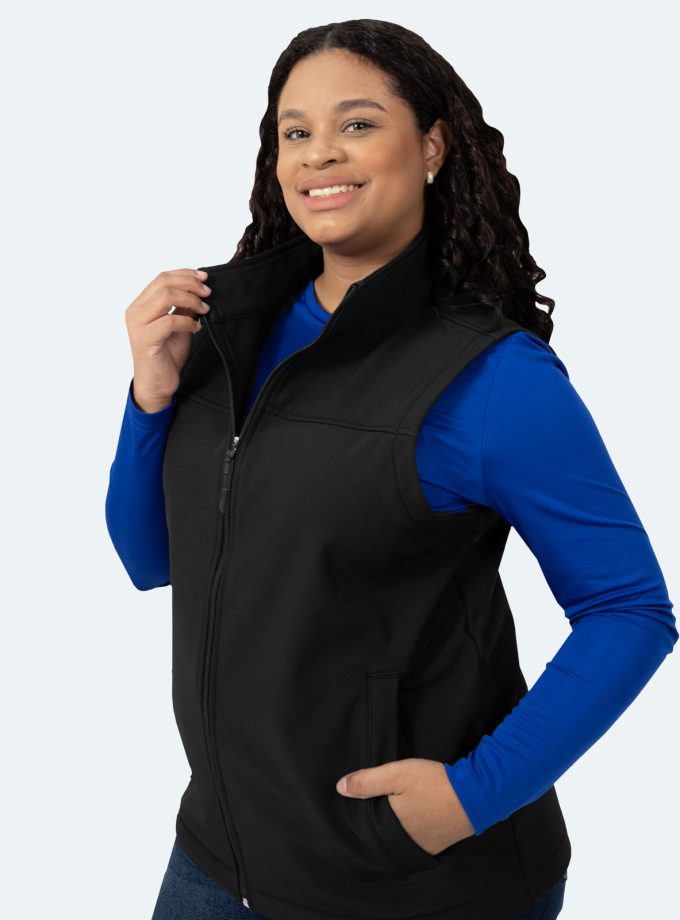Women’s Black Waterproof Vest