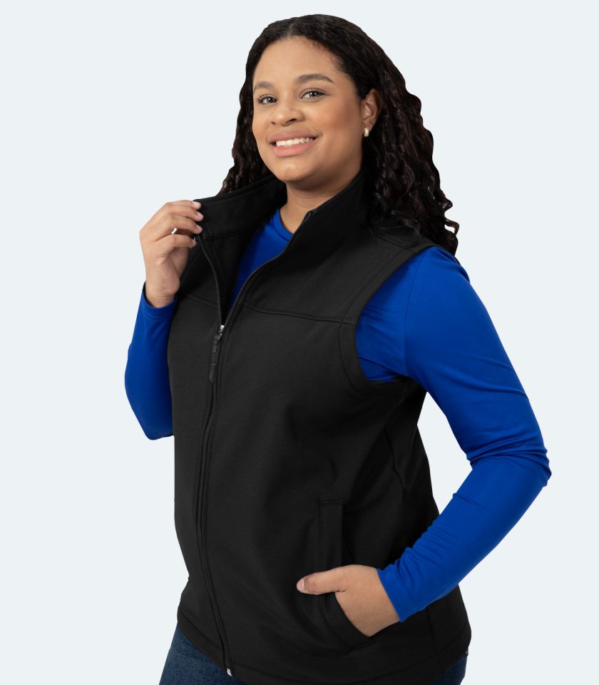 Women’s Black Waterproof Vest