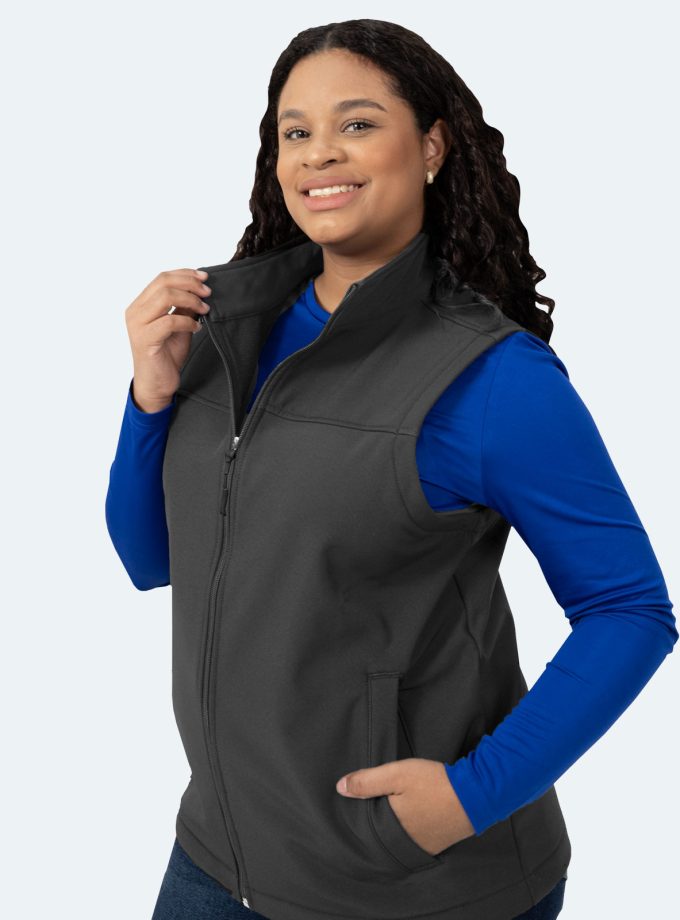 Women’s Gray Waterproof Vest