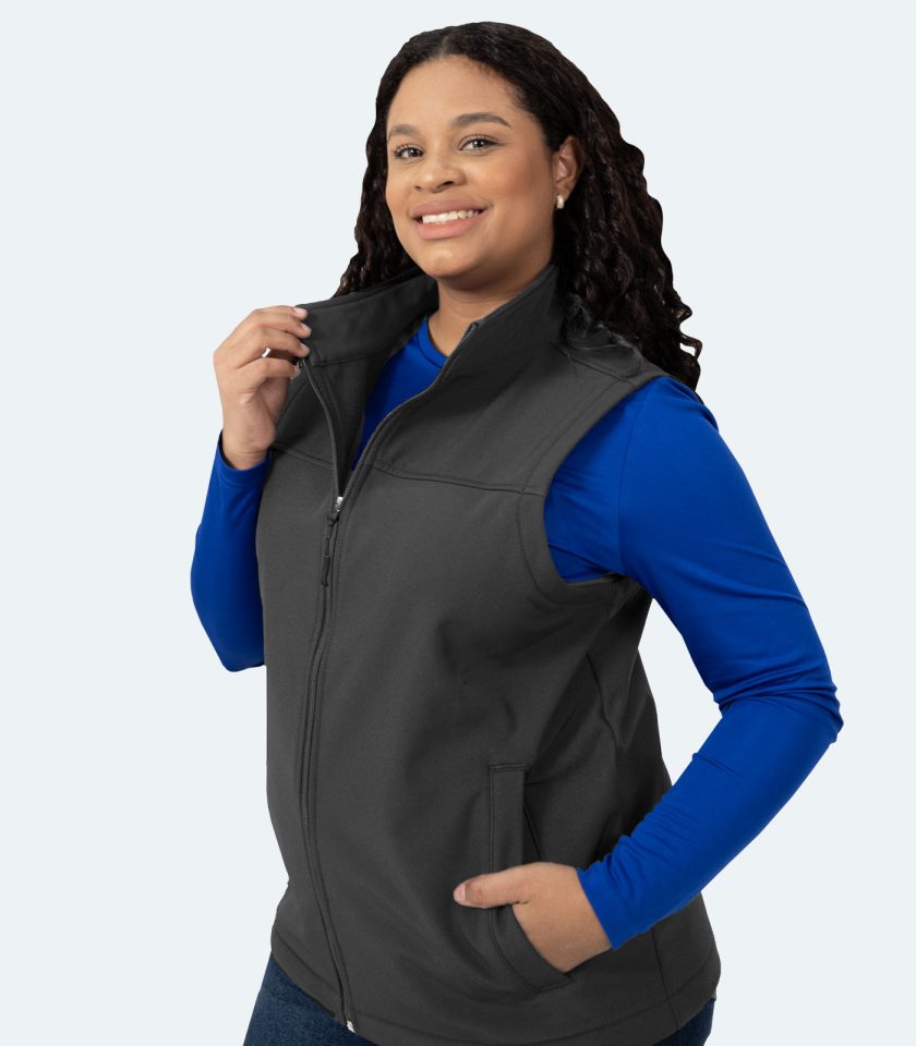 Women’s Gray Waterproof Vest