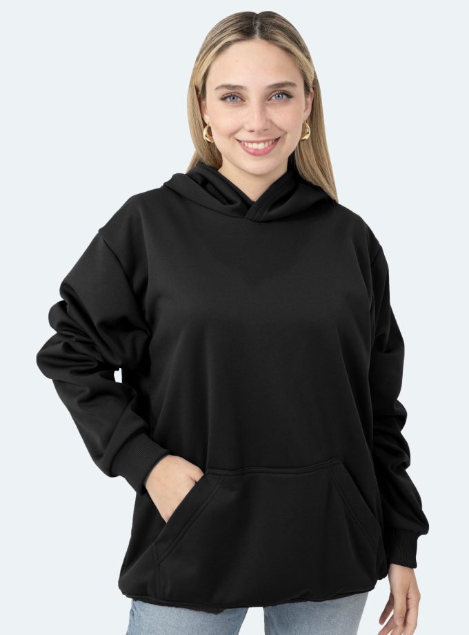 Women's Black Hoodie