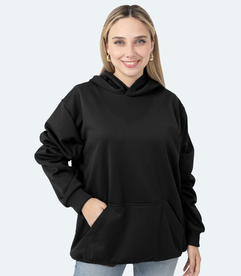 Women's Black Hoodie