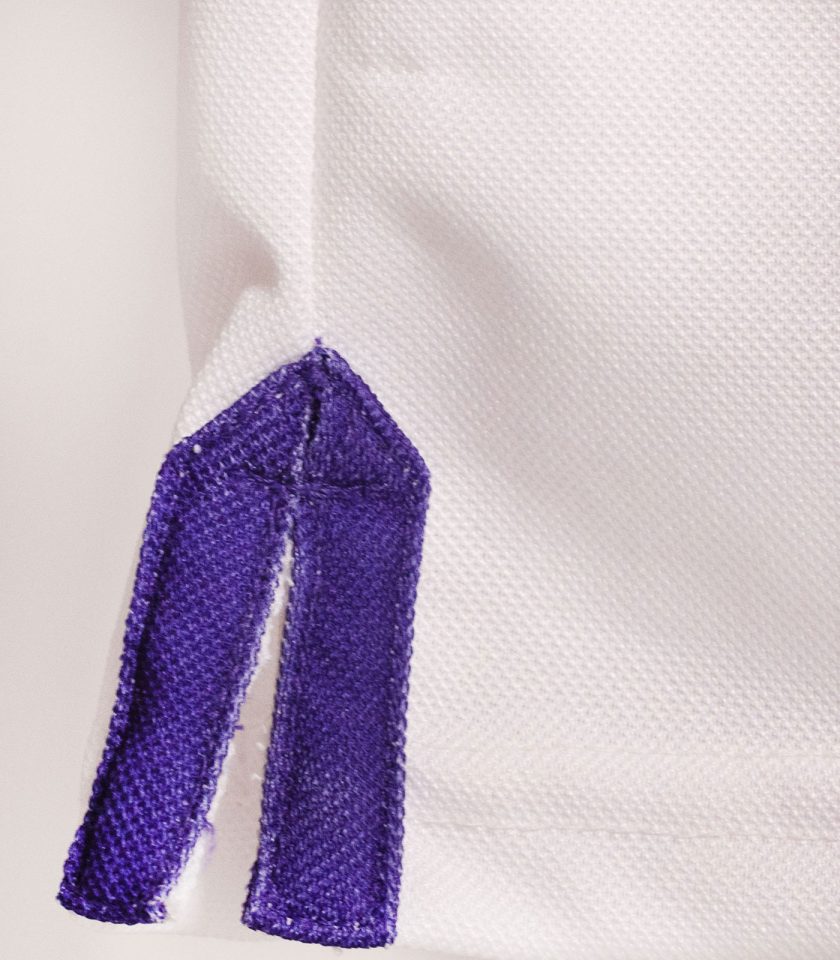 Women's White Pique Polo Shirt - Champ Fit - Image 4